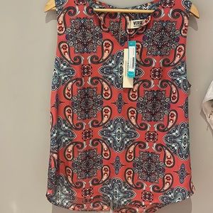 Verse Jory Split neck top